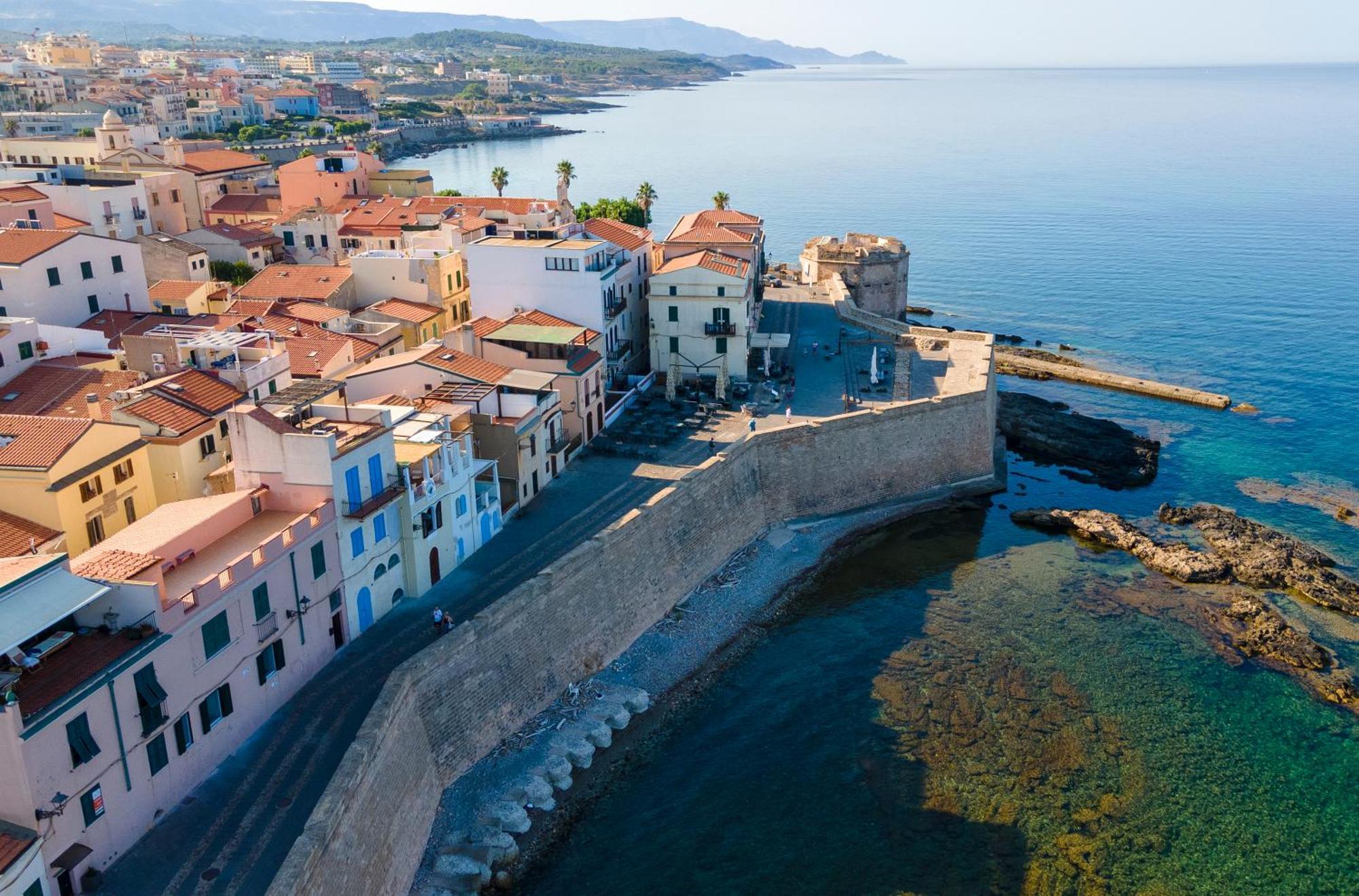 Carlo Alberto Apartment, Alghero Old Town, Near The Beach Luaran gambar