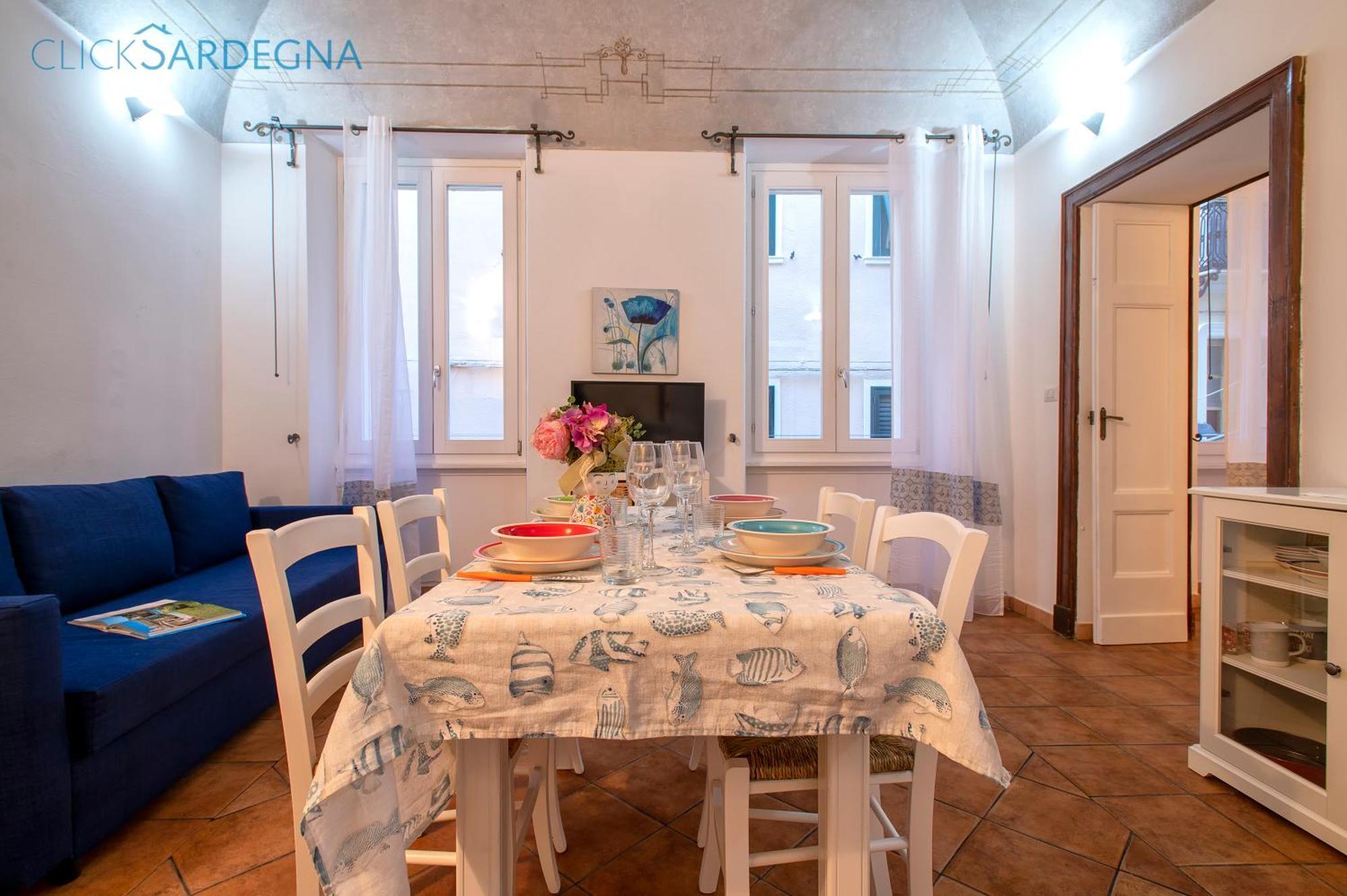Carlo Alberto Apartment, Alghero Old Town, Near The Beach Luaran gambar